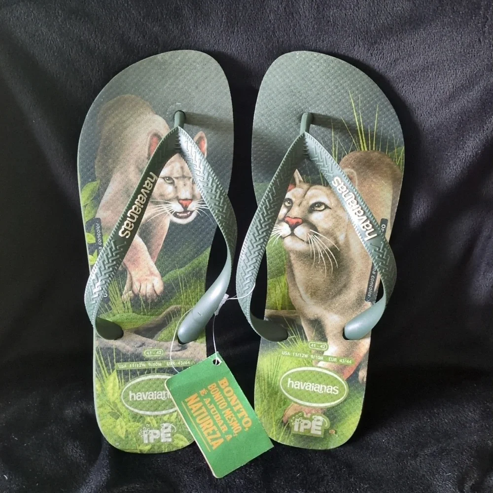 Havaianas IPE Flip Flop Sandals Men’s sz 11 - Picture 2 of 3